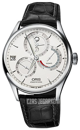 Oris Culture Kremowy/Skóra Ø43 mm 01 112 7726 4051-Set 1 23 72FC