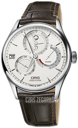 Oris Culture Biały/Skóra Ø43 mm 01 112 7726 4051-Set 1 23 73FC