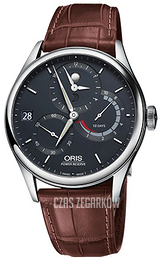 Oris Culture Niebieski/Skóra Ø43 mm 01 112 7726 4055-Set 1 23 84FC