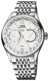 Oris Culture Srebrny/Stal Ø43 mm 01 113 7738 4061-Set 8 23 79PS