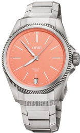 Oris Propilot X Pomarańczowy/Tytan Ø39 mm 01 400 7778 7158-07 7 20 01TLC