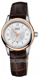 Oris Culture Srebrny/Skóra Ø28.5 mm 01 561 7650 4331-07 5 14 10
