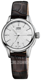 Oris Culture Srebrny/Skóra Ø31 mm 01 561 7687 4051-07 5 14 70FC