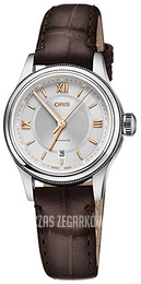 Oris Culture Srebrny/Skóra Ø28.5 mm 01 561 7718 4071-07 5 14 32