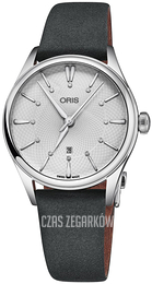 Oris Culture Srebrny/Skóra Ø33 mm 01 561 7724 4051-07 5 17 34FC