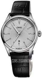 Oris Culture Srebrny/Skóra Ø33 mm 01 561 7724 4051-07 5 17 39FC