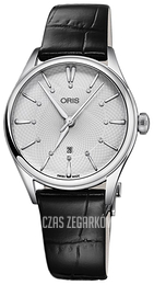 Oris Culture Srebrny/Skóra Ø33 mm 01 561 7724 4051-07 5 17 64FC