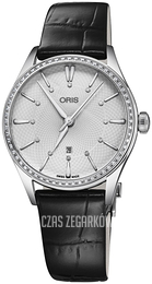 Oris Culture Srebrny/Skóra Ø33 mm 01 561 7724 4951-07 5 17 64FC
