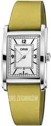 Oris Rectangular Biały/Skóra 38x25.5 mm 01 561 7783 4061-07 5 19 15