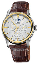 Oris Culture Srebrny/Skóra Ø40.5 mm 01 582 7689 4351-07 1 21 73FC