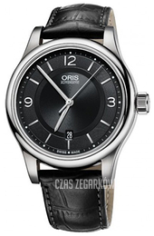 Oris Culture Czarny/Skóra Ø42 mm 01 733 7594 4034-07 5 20 11