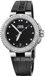 Oris Divers Czarny/Guma Ø36 mm 01 733 7652 4994-07 4 18 34