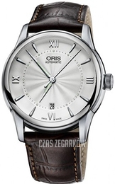 Oris Oris Culture Srebrny/Skóra Ø40.5 mm 01 733 7670 4071-07 5 21 70FC