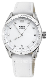 Oris Motor Sport Biały/Skóra Ø37 mm 01 733 7671 4196-07 5 18 40FC
