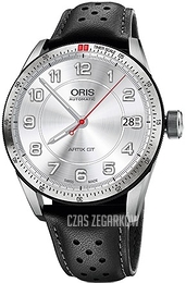 Oris Artix GT Srebrny/Skóra Ø37 mm 01 733 7671 4461-07 5 18 87FC