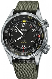 Oris Oris Aviation Czarny/Tkanina Ø47 mm 01 733 7705 4134-07 5 23 14FC