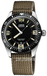 Oris Diving Czarny/Tkanina Ø40 mm 01 733 7707 4064-07 5 20 22