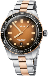 Oris Diving Brązowy/Stal Ø40 mm 01 733 7707 4356-07 8 20 17