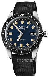Oris Diving Niebieski/Guma Ø42 mm 01 733 7720 4055-07 4 21 18