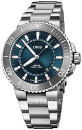 Oris Diving Niebieski/Stal Ø43.5 mm 01 733 7730 4125-Set MB
