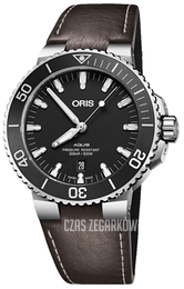 Oris Diving Czarny/Skóra Ø43.5 mm 01 733 7730 4154-07 5 24 10EB
