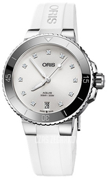 Oris Diving Biały/Guma Ø36.5 mm 01 733 7731 4191-07 4 18 63FC