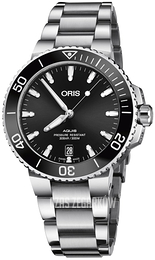 Oris Aquis Czarny/Stal Ø39.5 mm 01 733 7732 4134-07 8 21 05PEB