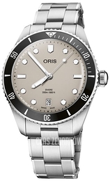 Oris Divers Brązowy/Stal Ø39 mm 01 733 7795 4051-Set