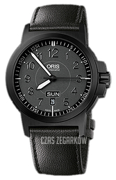 Oris BC3 Czarny/Skóra Ø42 mm 01 735 7641 4764-07 5 22 56B