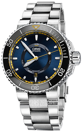 Oris Diving Niebieski/Stal Ø46 mm 01 735 7673 4185-Set MB