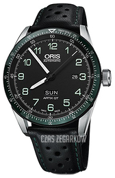 Oris Motor Sport Czarny/Skóra Ø44 mm 01 735 7706 4494-Set LS