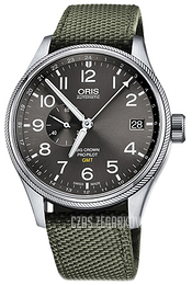 Oris Aviation Szary/Skóra Ø45 mm 01 748 7710 4063-07 5 22 14FC