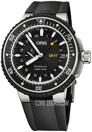 Oris Diving Czarny/Guma Ø49 mm 01 748 7748 7154-07 4 26 74TEB