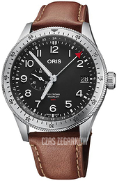 Oris Aviation Czarny/Skóra Ø44 mm 01 748 7756 4064-07 5 22 07LC