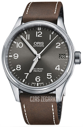 Oris Aviation Szary/Skóra Ø41 mm 01 751 7697 4063-07 5 20 05FC