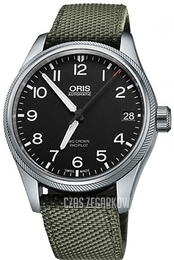Oris Oris Aviation Czarny/Tkanina Ø41 mm 01 751 7697 4164-07 5 20 14FC