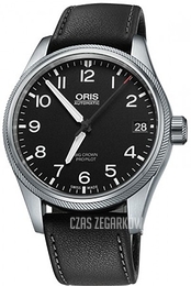 Oris Oris Aviation Czarny/Skóra Ø41 mm 01 751 7697 4164-07 5 20 19FC