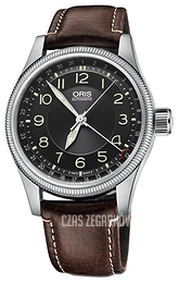 Oris Aviation Czarny/Skóra Ø40 mm 01 754 7679 4034-07 5 20 78FC