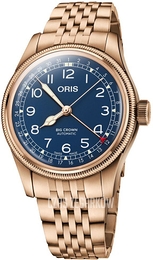 Oris Big Crown Niebieski/Stal Ø40 mm 01 754 7741 3165-07 8 20 01