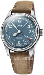 Oris Aviation Niebieski/Skóra Ø40 mm 01 754 7741 4065-07 5 20 63