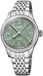 Oris Aviation Zielony/Stal Ø36 mm 01 754 7749 4067-07 8 17 22