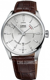 Oris Oris Culture Srebrny/Skóra Ø42 mm 01 755 7691 4051-07 5 21 80FC