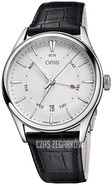 Oris Culture Srebrny/Skóra Ø40 mm 01 755 7742 4051-07 5 21 64FC