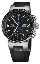 Oris Williams F1 Czarny/Guma Ø45 mm 01 773 7685 4184-Set RS