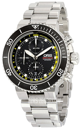 Oris Diving Czarny/Stal Ø46 mm 01 774 7708 4154-Set MB