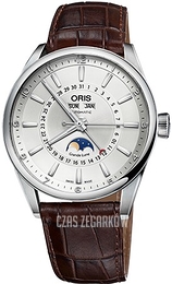 Oris Culture Srebrny/Skóra Ø42 mm 01 915 7643 4031-07 5 21 80FC