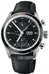Oris Motor Sport TT1/TT3 Czarny/Skóra Ø44 mm 01 674 7661 4154-07 5 22 82FC