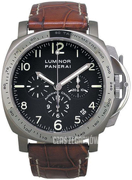 Panerai Luminor Czarny/Skóra Ø40 mm PAM00074