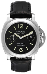 Panerai Contemporary Luminor Marina Automatic Czarny/Skóra Ø44 mm PAM00104