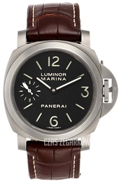 Panerai Historic Luminor Marina Titanium Czarny/Skóra Ø44 mm PAM00177